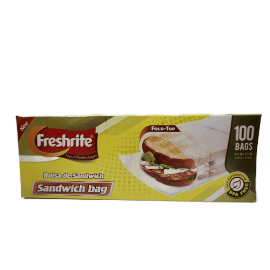 FRESHRITE FOLD TOP SANDWICH BAGS 24/100CT (SKU#12942)