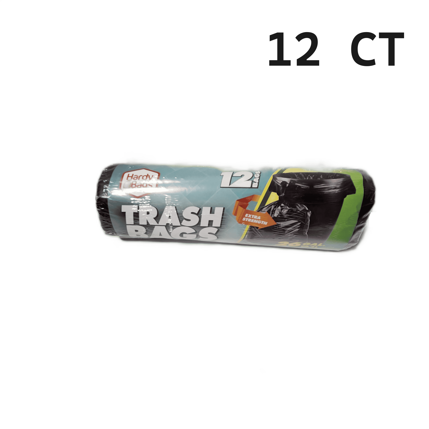 HARDY TRASH BAGS 26 GAL 12CT/24PK	(SKU#12899)