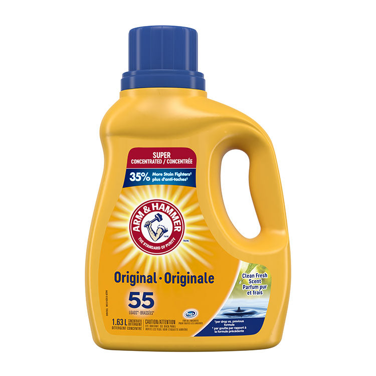 ARM & HAMMER LIQUID LAUNDRY DETERGENT ORGINAL 6/55.1OZ