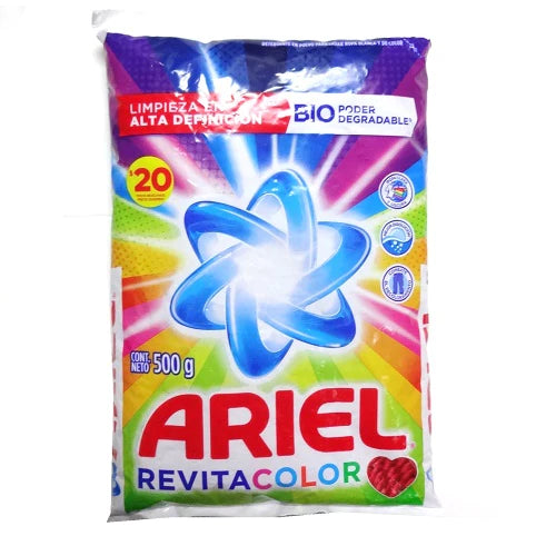 ARIEL POWDER REVITA COLOR 18/500GR (SKU#11948)