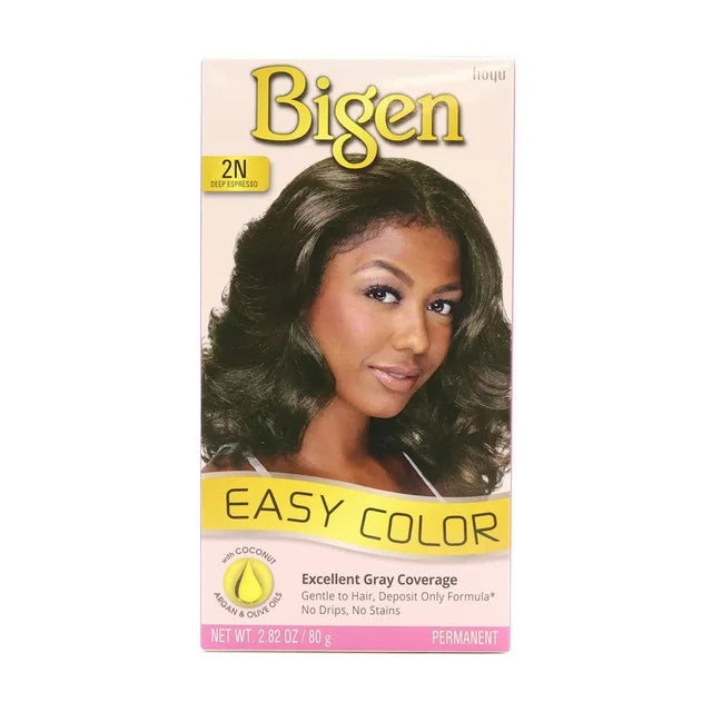 BIGEN EASY HAIR COLOR 2N DEEP ESPRESSO 12/2.8oz (SKU#11237)