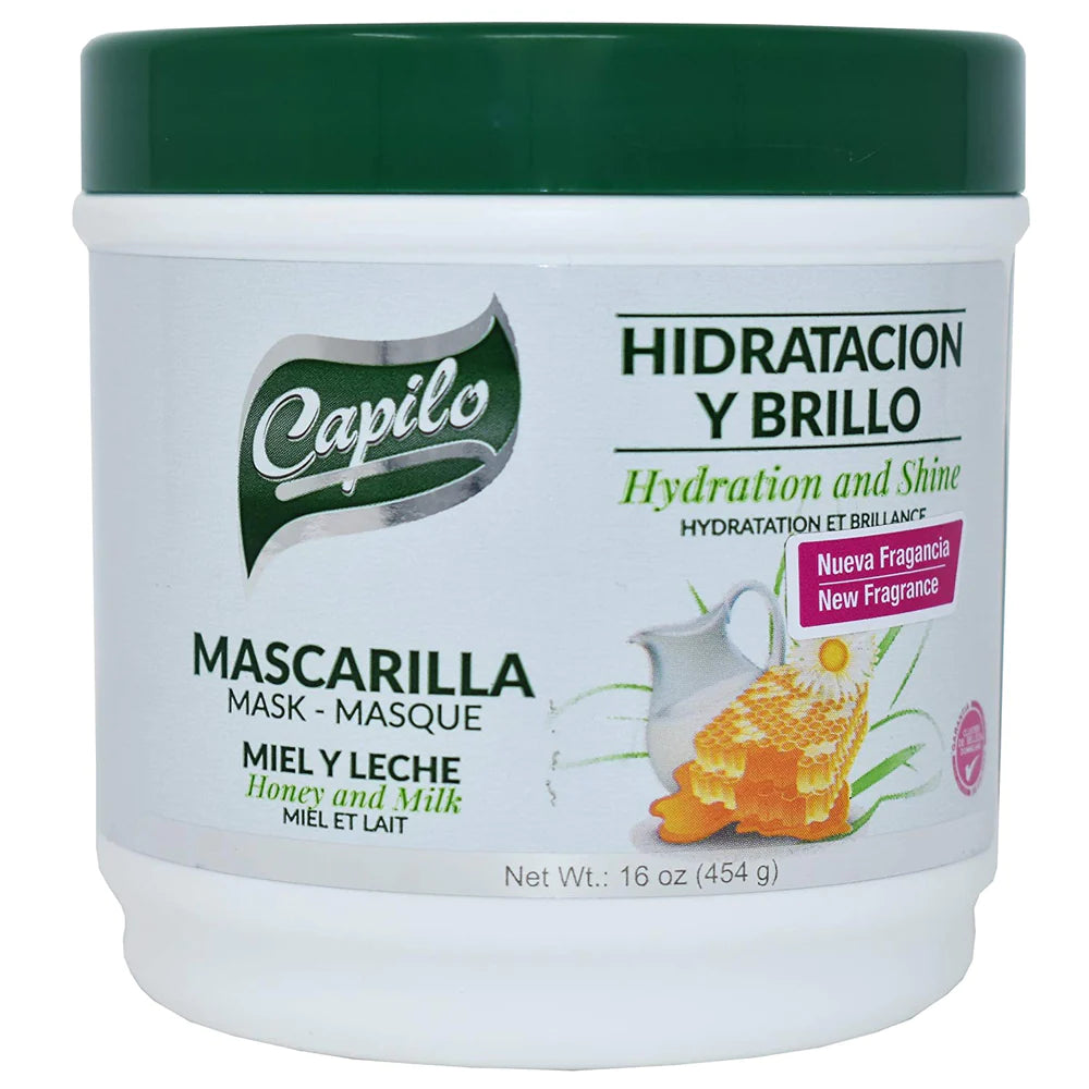 CAPILO MASK HONEY & MILK 16oz