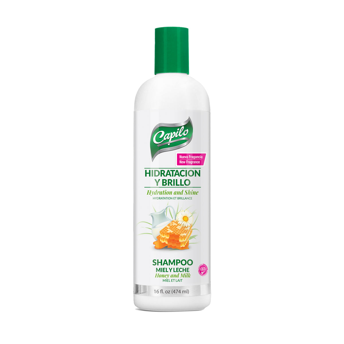 CAPILO HONEY & MILK SHAMPOO 16oz