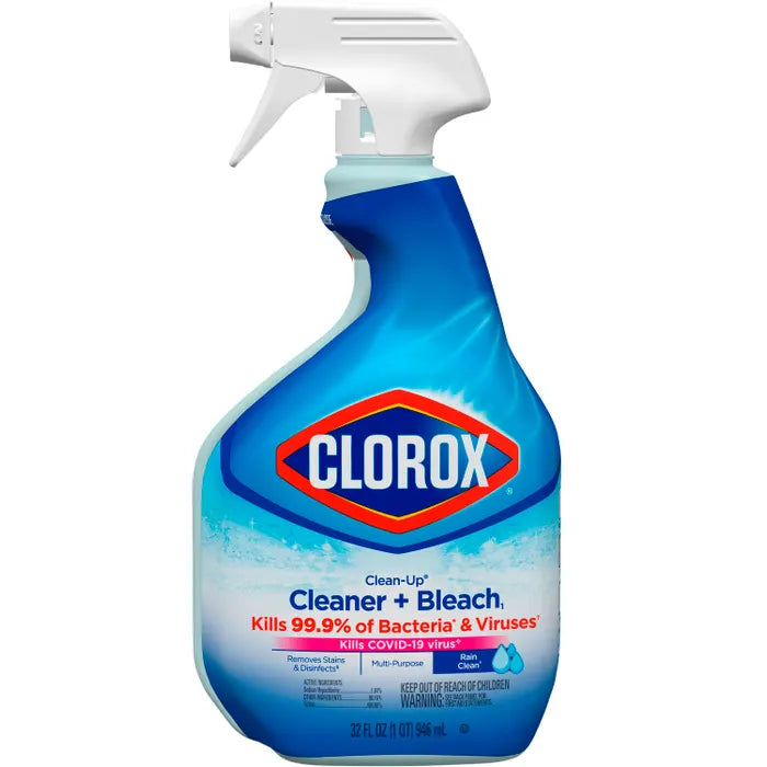 CLOROX CLEAN UP WITH BLEACH SPRAY FRESH SCENT 9/32oz (SKU#11859)