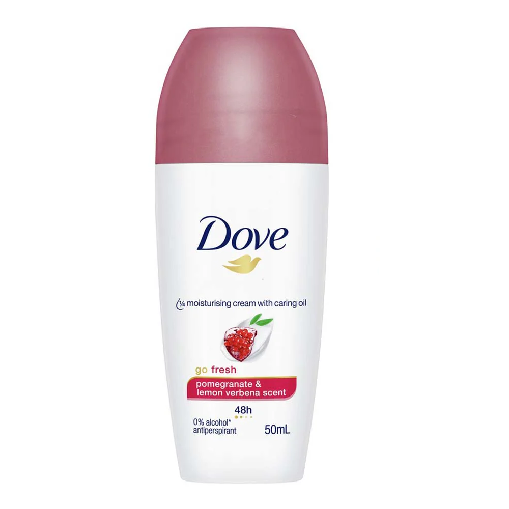 DOVE DEODORANT ROLL ON POMEGRANATE & LEMON 6/50ML