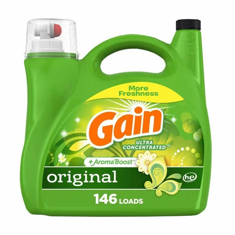 GAIN LIQUID DETERGENT ORIGINAL 2/200oz