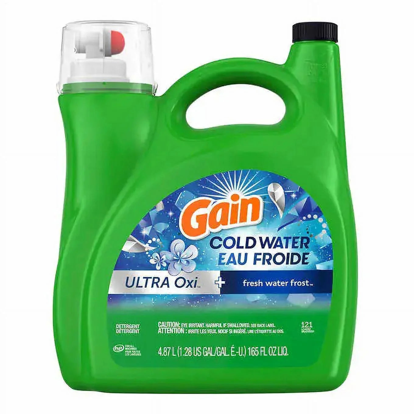 GAIN LIQUID COLD WATER + ULTRA OXI 4/165oz (SKU#11683)