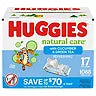 HUGGIES BABY WIPES NATURAL CARE CUCUMBER 17/64CT (SKU#11240)