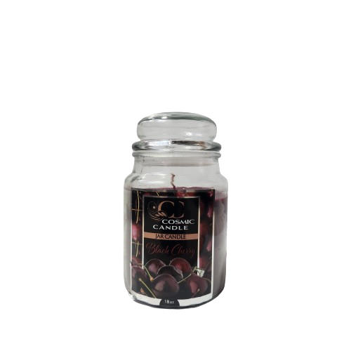 COSMIC JAR CANDLE BLACK CHERRY 6PK/18oz (SKU#12470)