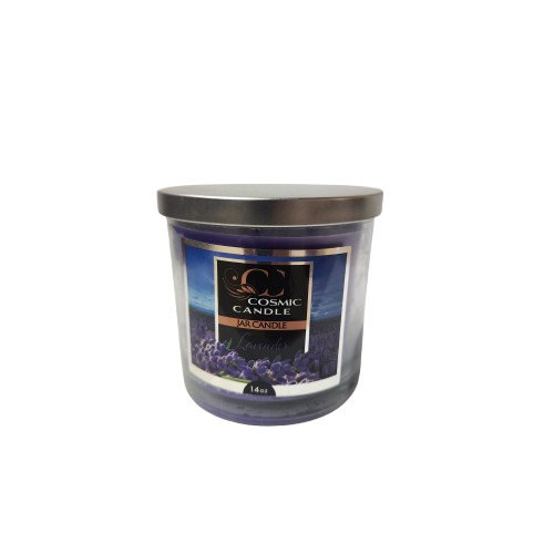 COSMIC 3 WICK CANDLE LAVENDER 6pk/14oz