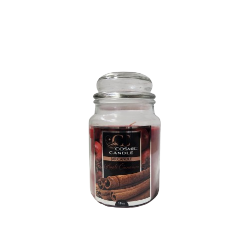 COSMIC JAR CANDLE APPLE CINNAMON 6PK/18oz (SKU#12468)