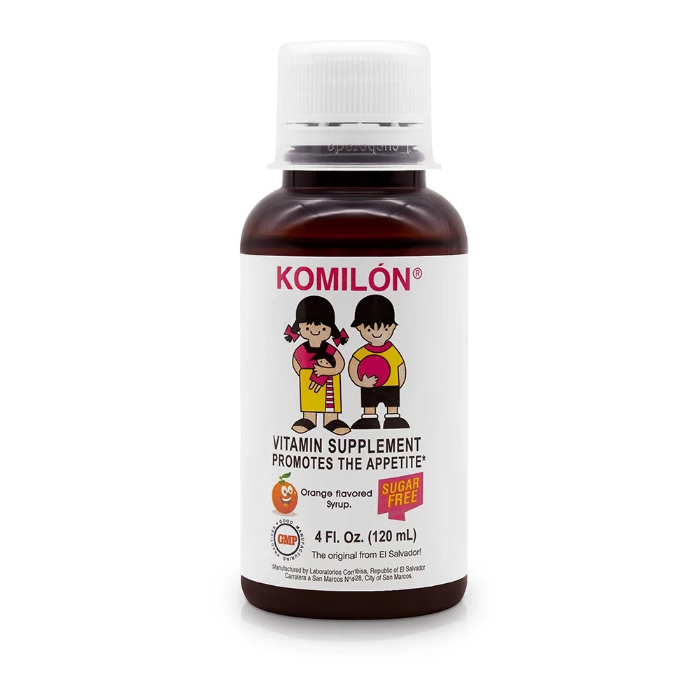 KOMILÓN DIETARY SUPPLEMENT FOR KIDS 4oz (SKU#12505)