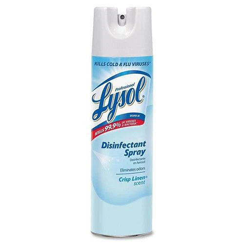 LYSOL DISINFECTANT SPRAY CRISP LINEN 12/19oz