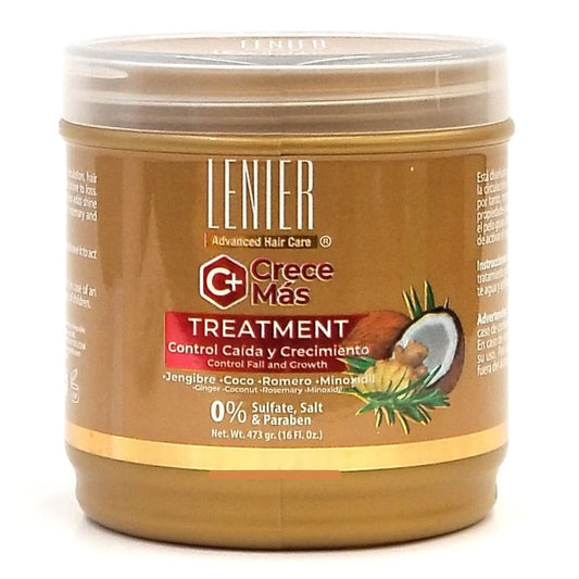 Lenier Tratamiento Crece Mas Sulfate Free 16oz