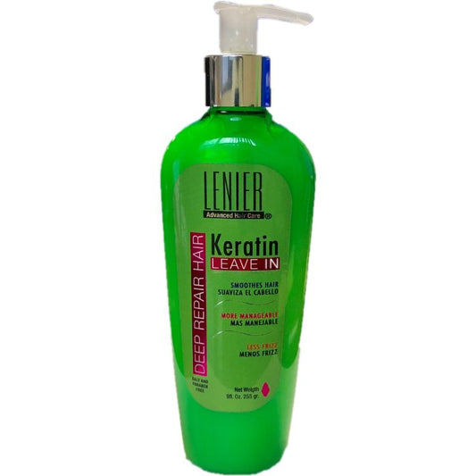 Lenier Leave In Keratin 9 oz