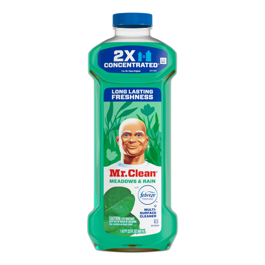 MR.CLEAN MULTI SURFACE CLEANER 2X MEADOW RAIN 9/23oz