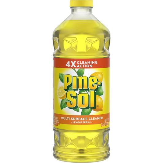 PINE SOL CLEANER LEMON 8/48oz (SKU#11328)