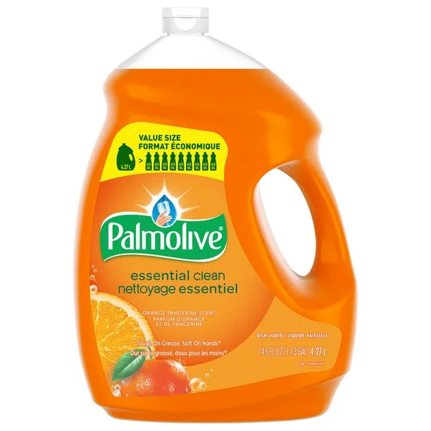 PALMOLIVE DISH WASH ORANGE 4/4.27L