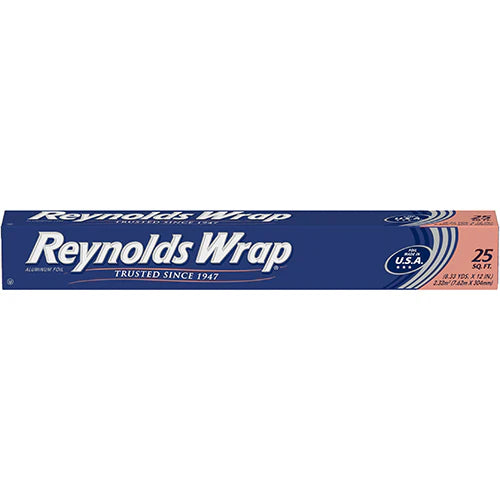 REYNOLDS WRAP ALUMINUM FOIL ROLL 24PK/25SQ (SKU#11606)