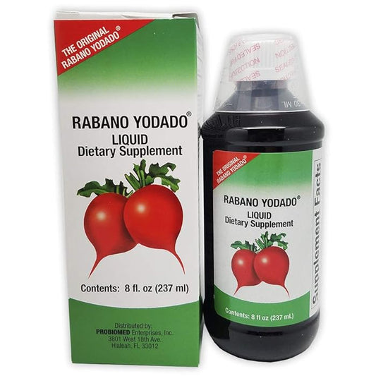 RABANO YODADO LIQUID DIETARY SUPPLEMENT 1/8oz (SKU#12631)