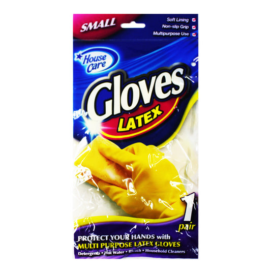 KITCHEN YELLOW GLOVES SMALL 12PK (SKU#12181)