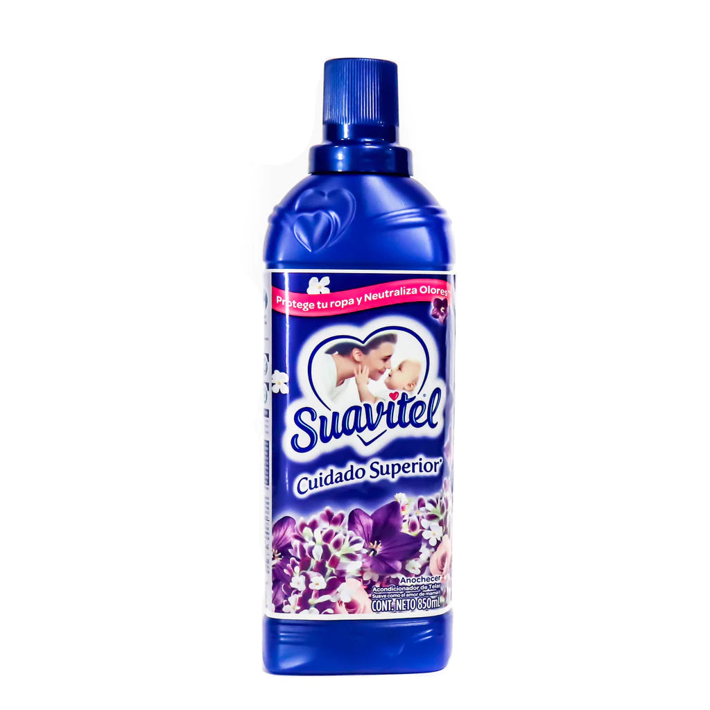 SUAVITEL FABRIC SOFTENER ANOCHECER 12/850ML