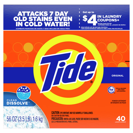 TIDE POWDER ORIGINAL HE 4/3.5LB