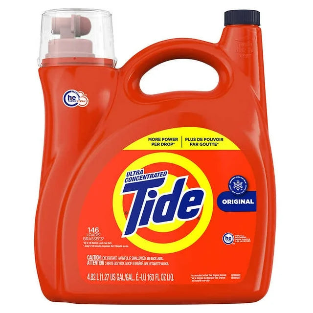 TIDE ULTRA LIQUID DETERGENT ORIGINAL 4/163oz