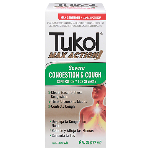 Tukol Max Action Severe Congestion & Cough 6oz