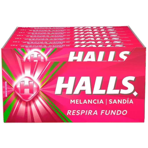 HALLS COUGH DROPS SANDIA/WATERMELON 21CT (SKU#12674)