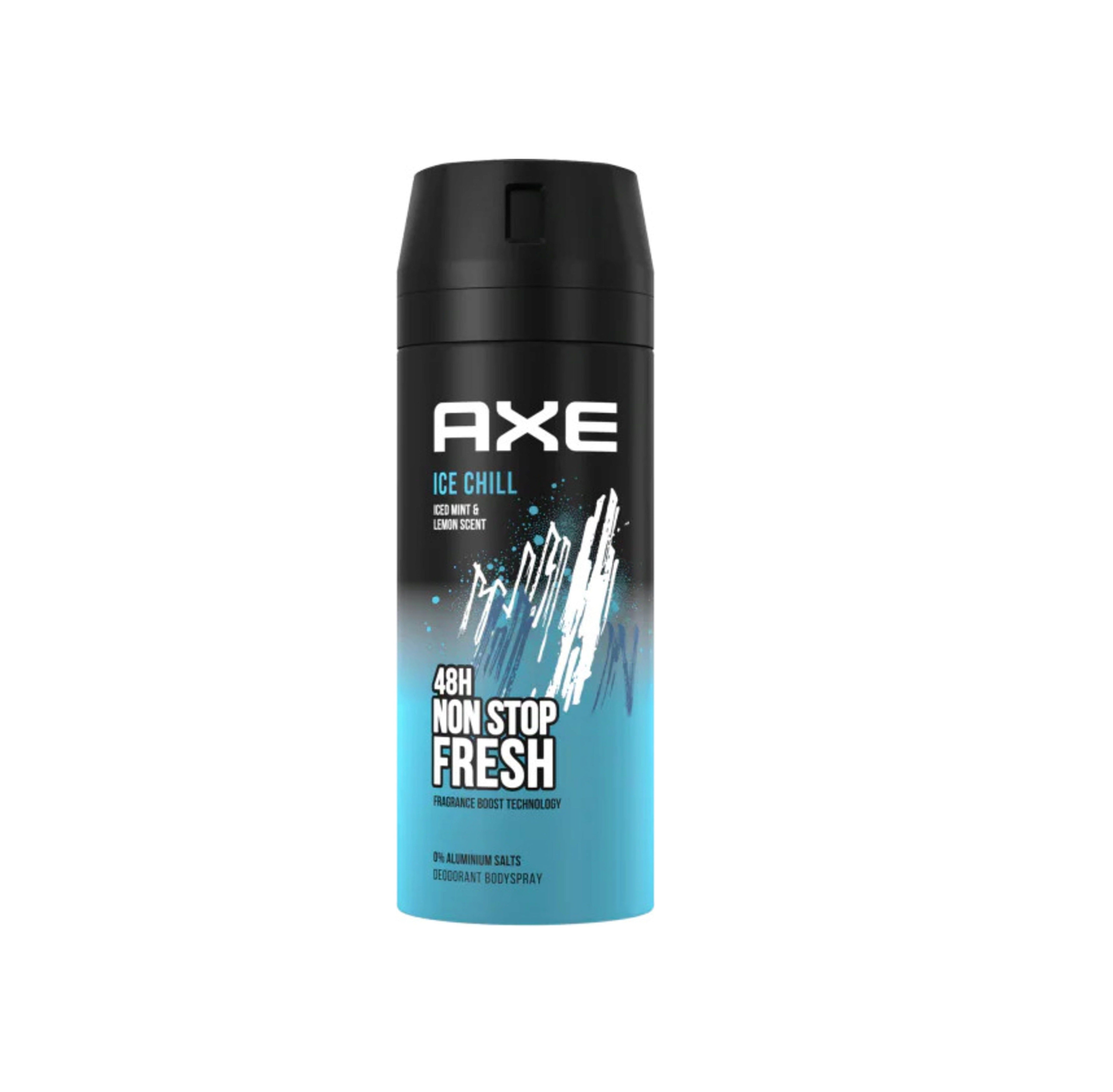 AXE DEODORANT SPRAY ICE CHILL 6/150ml (SKU#11965) – SARM WHOLESALE