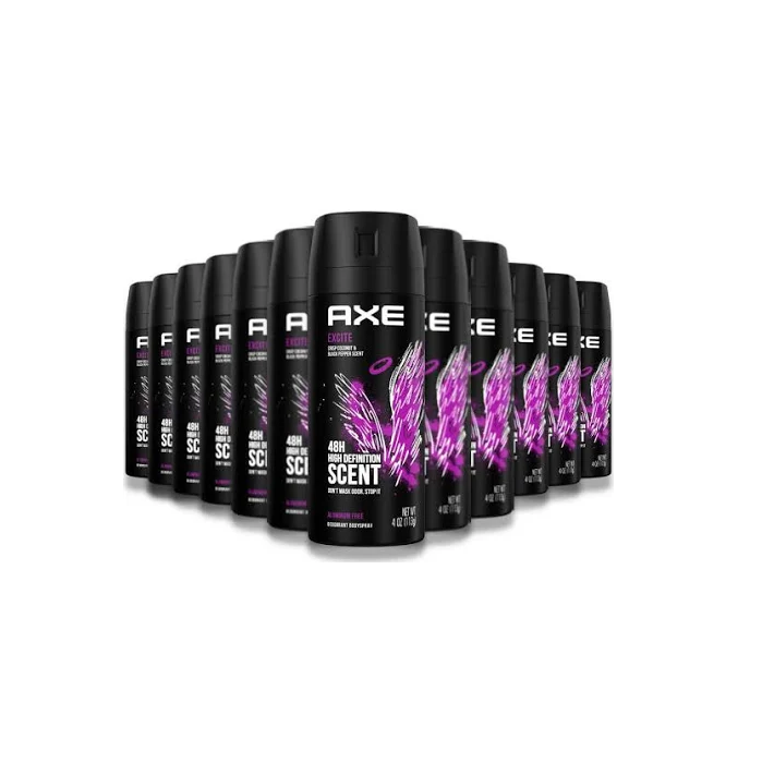 AXE DEODORANT SPRAY EXCITE 6/150ml (SKU#11963)