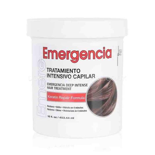 TM Emergencia Deep Intense Hair Treatment Jar Keratin Repair 16oz