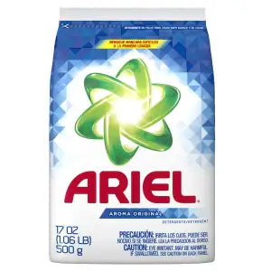 ARIEL POWDER DETERGENT ORIGINAL 24/500g/17oz (SKU#12833)