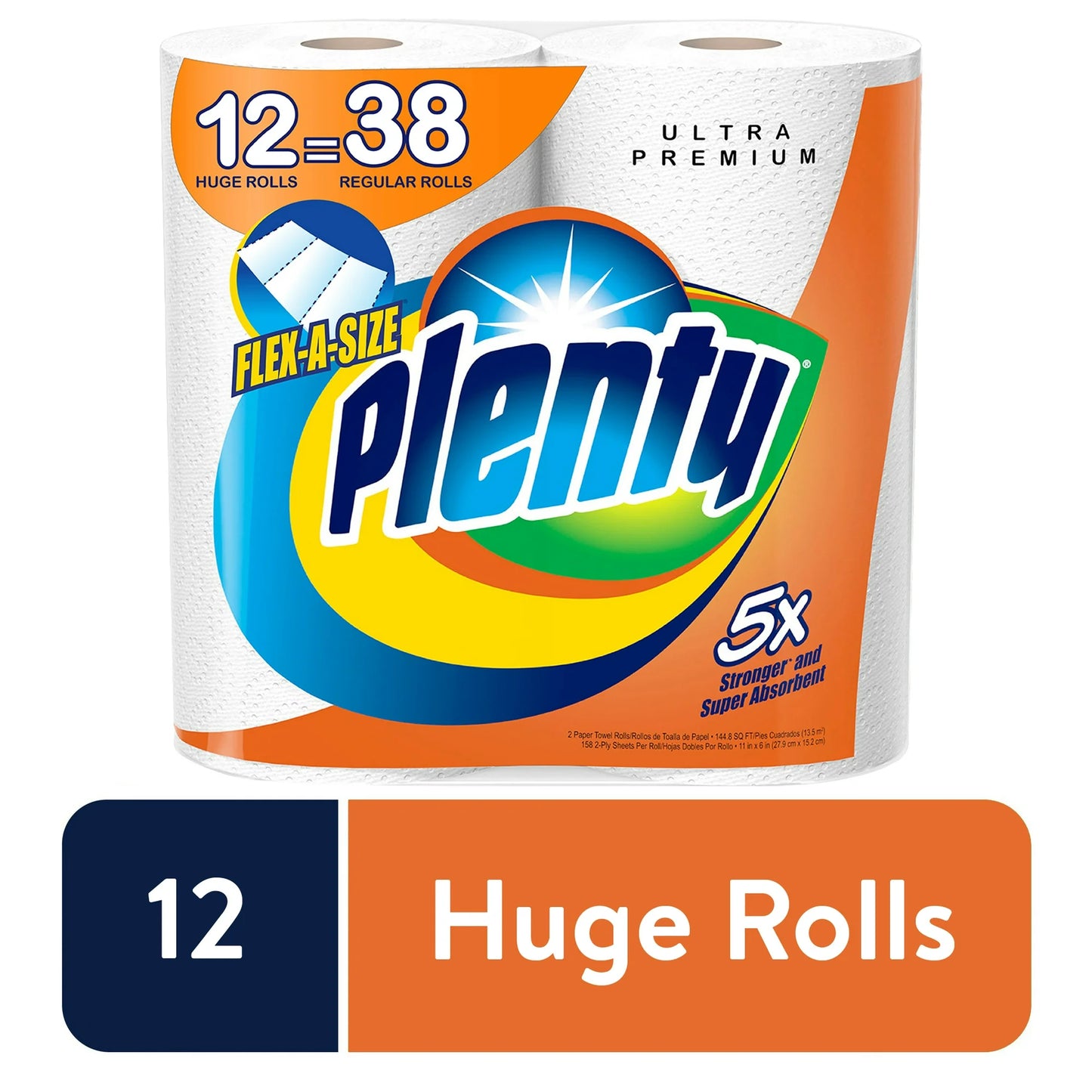 PLENTY ULTRA PREMIUM FLEX 110 SHEETS 12PK