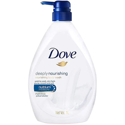 DOVE BODY WASH BEAUTY NOURISHMENT 12/1000ML