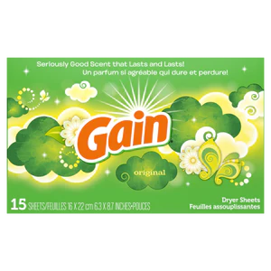 GAIN DRY SHEETS ORIGINAL 15/15CT (SKU#11928)