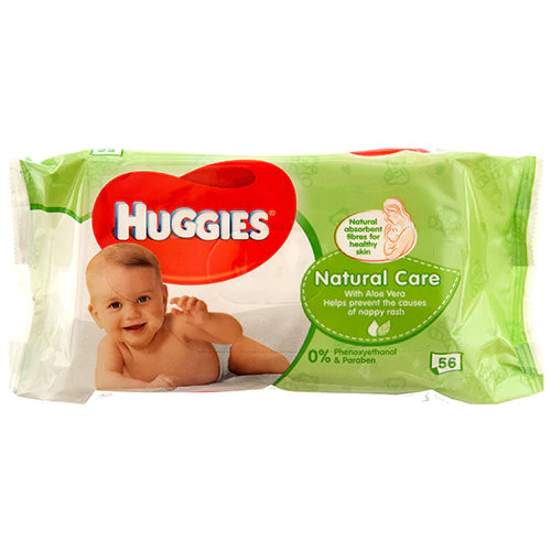 HUGGIES BABY WIPES NATURAL CARE 10/56CT (SKU#11843)