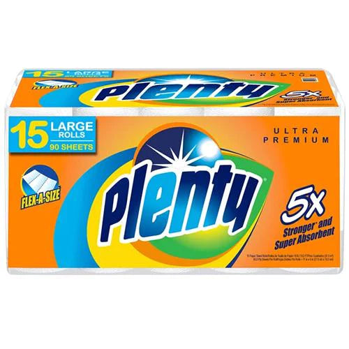 PLENTY ULTRA PREMIUM FLEX 90 SHEETS 15PK (SKU#11903)