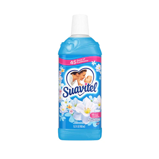 SUAVITEL FABRIC SOFTENER FIELD FLOWERS 12/450ml (SKU#11449)