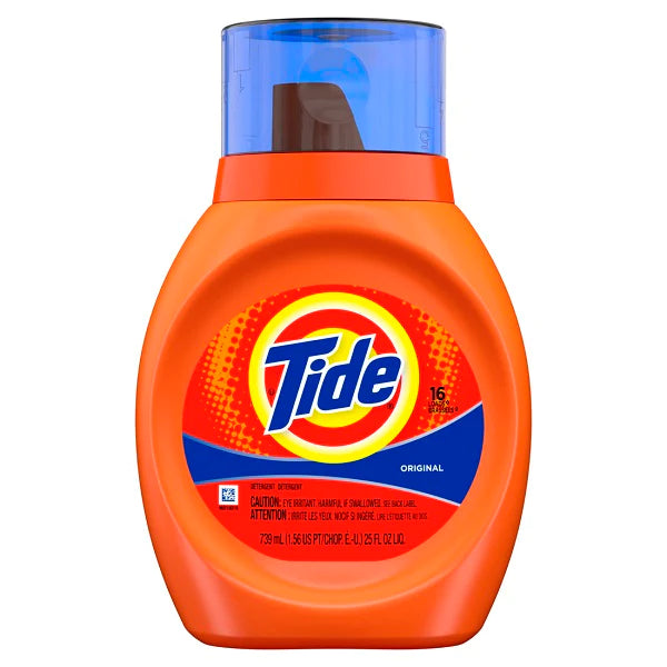 TIDE LIQUID DETERGENT ORIGINAL 6/25oz (SKU#11757)